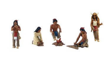 Woodland Scenics Scene-A-Rama Scene Setters Native Americans - WOOSP4443