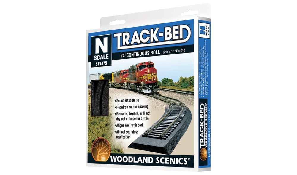 Woodland Scenics N Track-Bed Roll, 24' - WOOST1475
