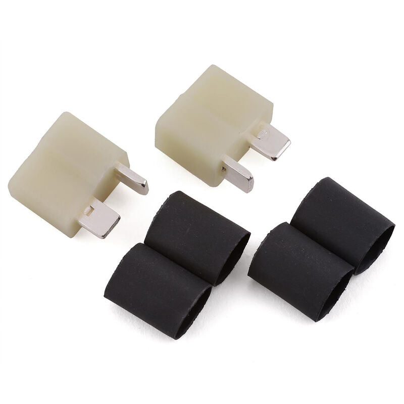 WS Deans HW High Temp Ultra Plug, White, Female, for 10-12 Gauge Wire, 2-Pack - WSD1325