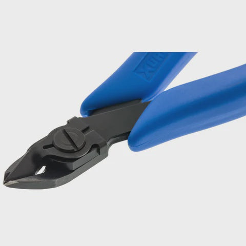 Xuron 9100F Oval Head Micro-Shear Flush Cutter with wire retainer