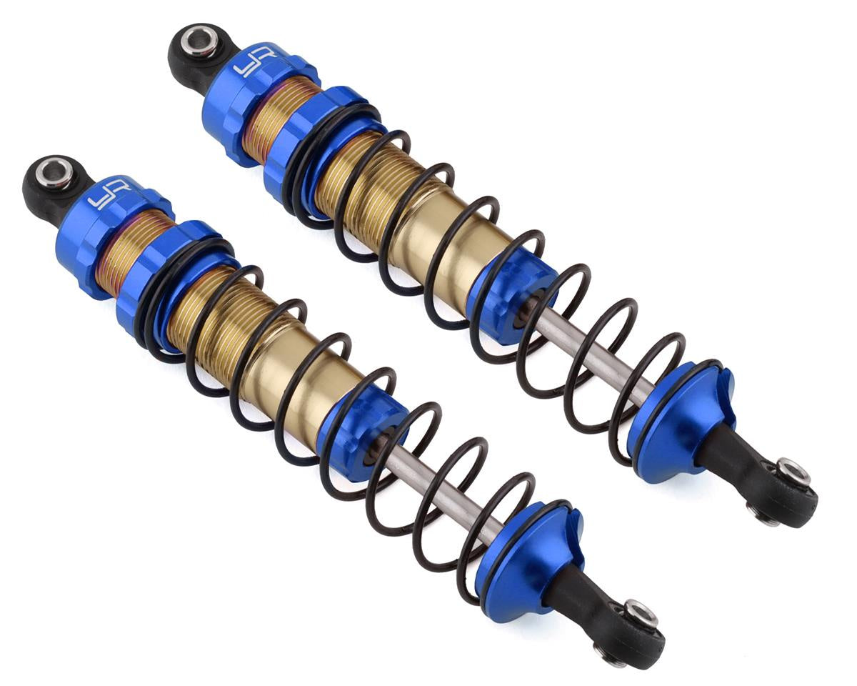 Yeah Racing Aluminum Big Bore Shocks for Traxxas Slash/Stampede/Bandit (Blue) (2)