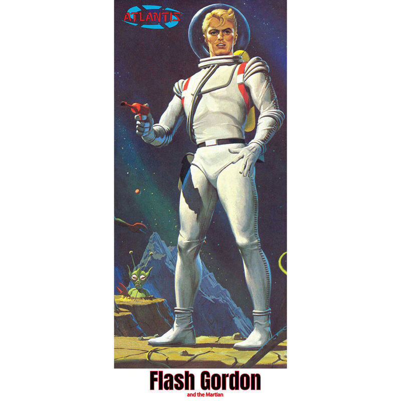 Atlantis Models Flash Gordon and the Martian - AANH1450