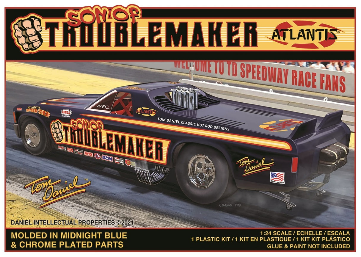 Atlantis Toy & Hobby Son of Troublemaker Chevy El Camino Funny Car 1:25 - AANM2204