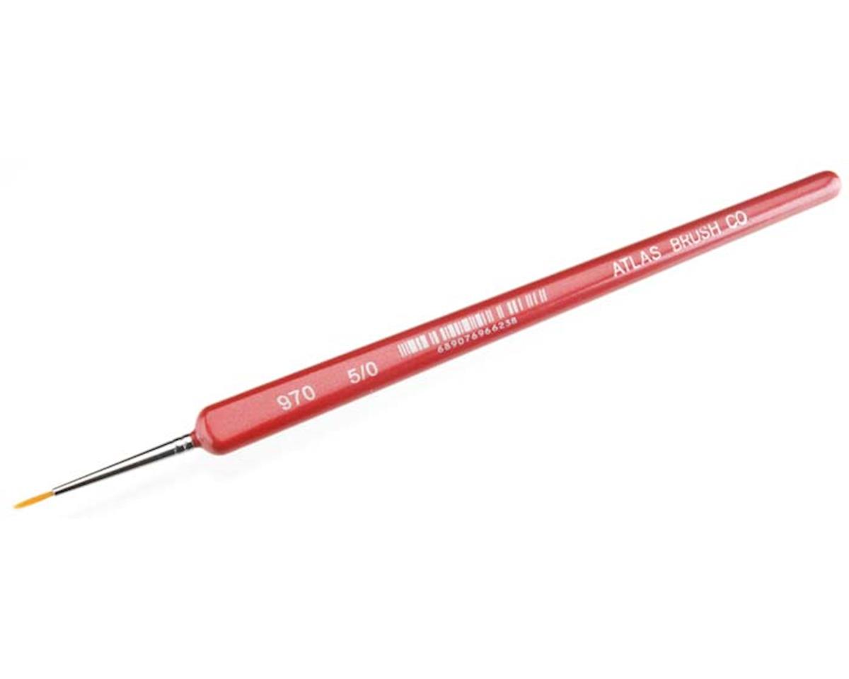 Atlas Brush Company 970-5/0 Golden Taklon-Triangle Handle 5/0 - ABC97050