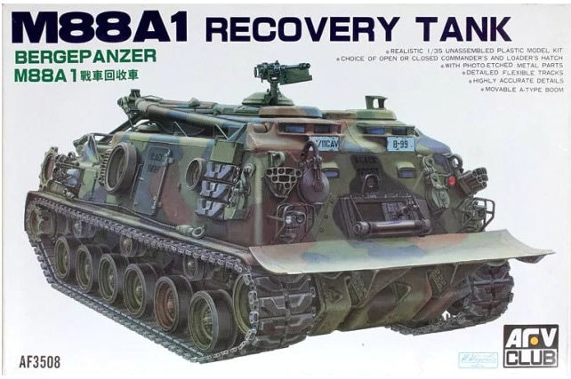 AFV Club AF3508 1/35 M88A1 Recovery Tank Plastic Model Kit