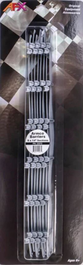 AFX Racing HO (1/64) ARMCO Barriers - #22072