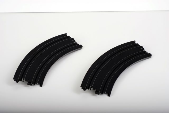 AFX Racing HO (1/64) 15" Radius Curve Track (1/8 Curve) (2) - #70613