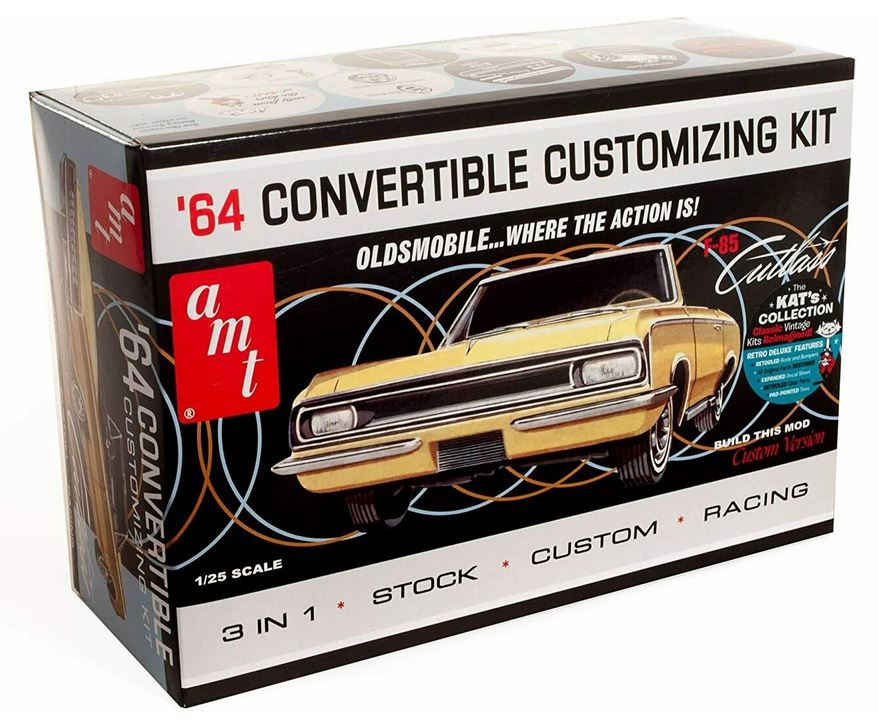 AMT 1/25 1964 Olds Cutlass F-85 Convertible - AMT1200