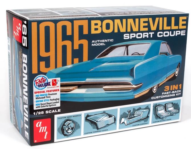 AMT 1965 Pontiac Bonneville 1:25 - AMT1260
