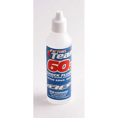 Team Associated Factory Team Associates Silicone Shock Fluid, 60Wt (800 cSt) 2oz - ASC5436