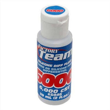 Team Associated Factory Team Silicone Diff Fluid, 6000 cSt 2oz - ASC5446