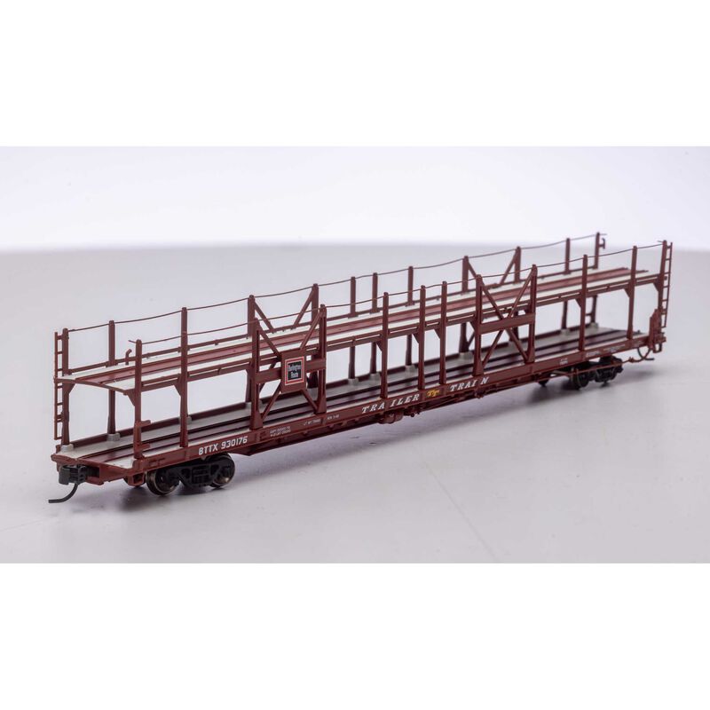 Athearn N F89-F Bi-Level Auto Rack, CB&Q /BTTX #930176 - ATH15033