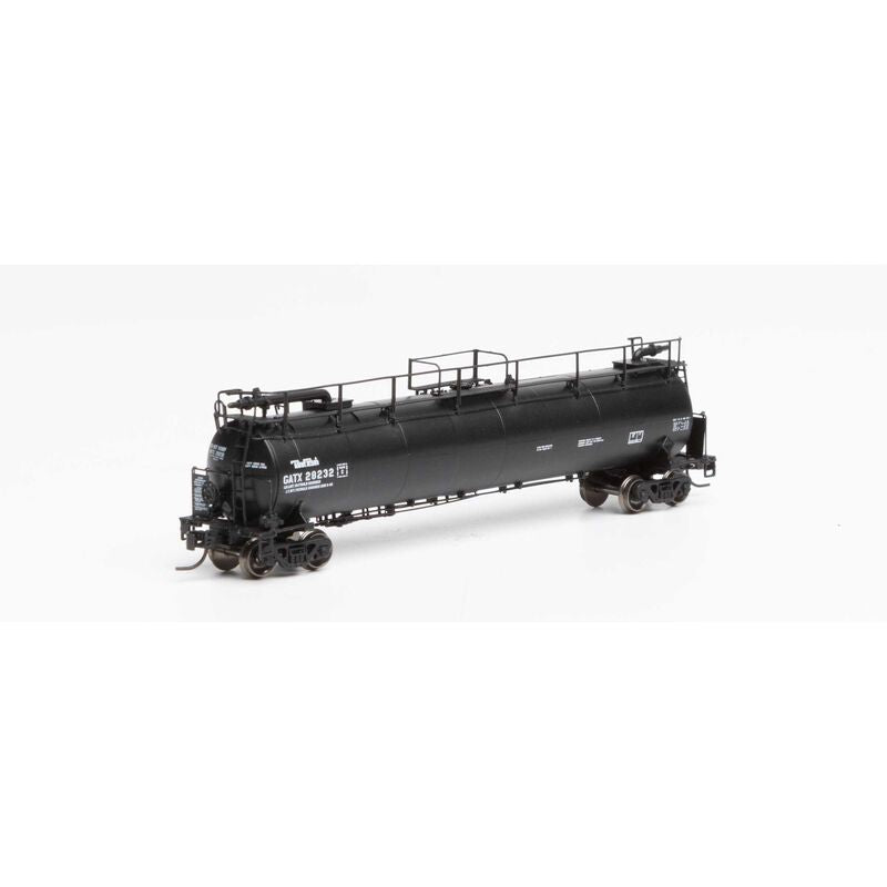 Athearn N TankTrain Intermediate, GATX/Black Letter #28232 - ATH15067