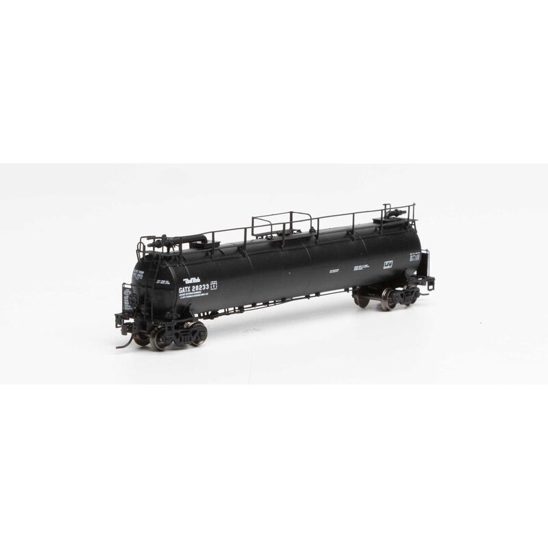 Athearn N TankTrain Intermediate, GATX/Black Letter #28233 - ATH15068