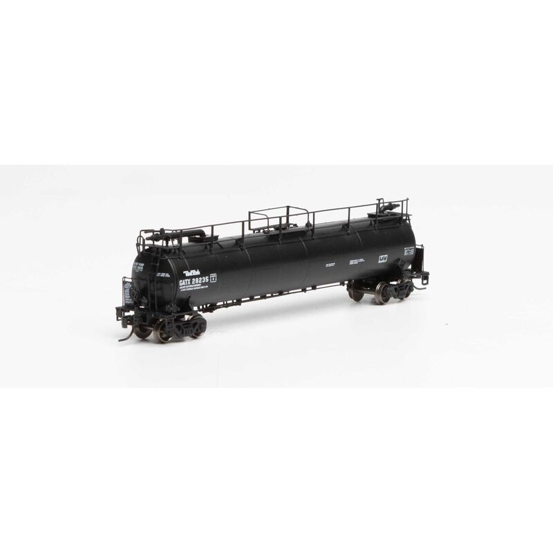 Athearn N TankTrain Intermediate, GATX/Black Letter #28235 - ATH15070
