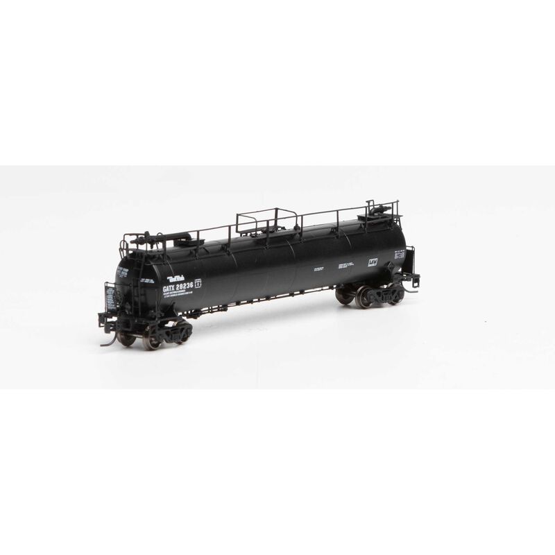 Athearn N TankTrain Intermediate, GATX/Black Letter #28236 - ATH15071