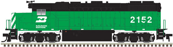Atlas HO TM GP38-2 SILVER BURLINGTON NORTHERN #2151 - ATL10002528