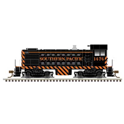 Atlas ATL10003824 Alco S4 - Standard DC - Master(R) Silver -- Southern Pacific 1474 (black, orange) - ATL10003824
