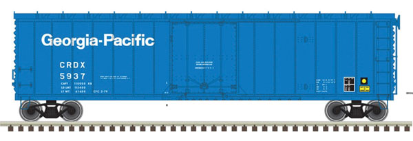 Atlas HO 50' PLUG DOOR BOX CAR - GEORGIA PACIFIC (CRDX) #5939 - ATL20004647