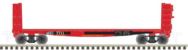 Atlas HO Pulpwood Flat Car, MEC #7713 - ATL20004661