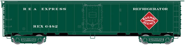 Atlas HO ACF Steel Express Reefer, REA/Early 1960s #6482 - ATL20005355