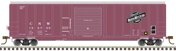 Atlas HO 50' Berwick Box, C&NW #155789 - ATL20005653