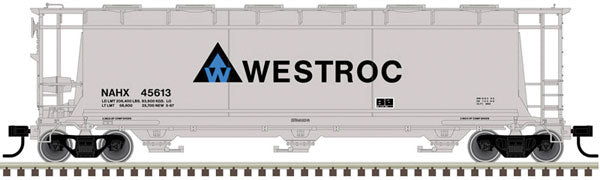 Atlas HO ACF 3-Bay Cylindrical Hopper, Westroc #45779 - ATL20005773