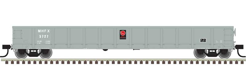 Atlas Evans 52' Gondola - Ready to Run -- MHF Logistic Solutions 5754 (gray) - ATL20006866