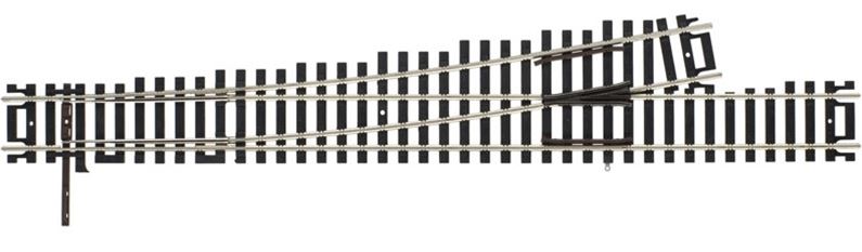 Atlas HO Code 100 Mark V Turnout - Customline(R) -- No. 6 Left - ATL393