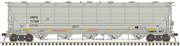 Atlas N Trinity 5660 Covered Hopper, CEFX #77077 - ATL50004314