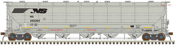 Atlas N Trinity 5660 Covered Hopper, NBIX #55041 - ATL50004333