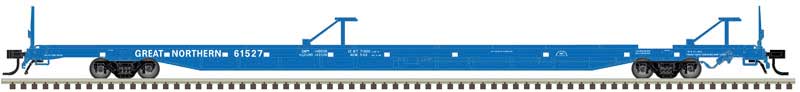 Atlas N ACF 89' 4" Intermodal Flatcar - Ready to Run - Master(R) -- Great Northern 61534 (Big Sky Blue) - ATL50004450