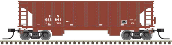 Atlas N 41' Ballast Hopper, BN #953990 - ATL50004854