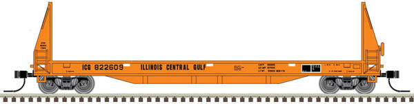 Atlas N 50' Sieco Pulpwood Flat Car, ICG #822623 - ATL50004864