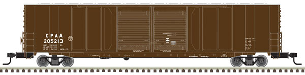 Atlas N 60' Double Door Auto Box, C&O #488733 - ATL50004969