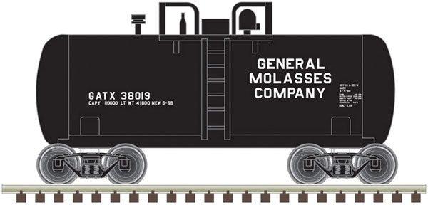 Atlas N Trainman Beer Can Tank, General Molasses #38019 - ATL50005015