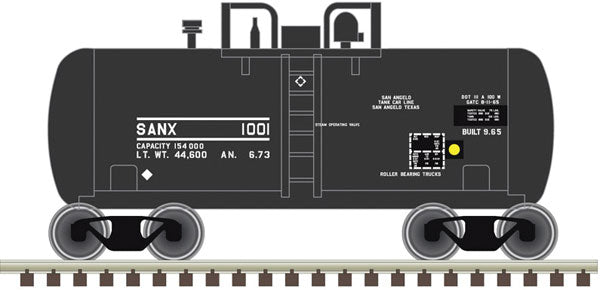 Atlas N Trainman Beer Can Tank, San Angelo #1000 - ATL50005019