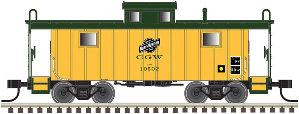 Atlas N NE-5 Caboose Chicago & North Western 10502 - ATL50005342