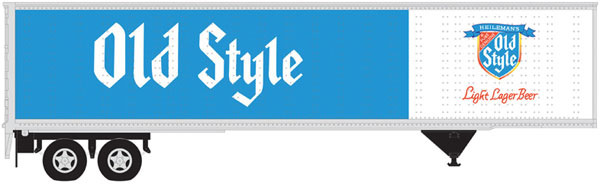 Atlas ATL50005613 45' Pines Trailer - Assembled -- Old Style (blue, white, red) - ATL50005613