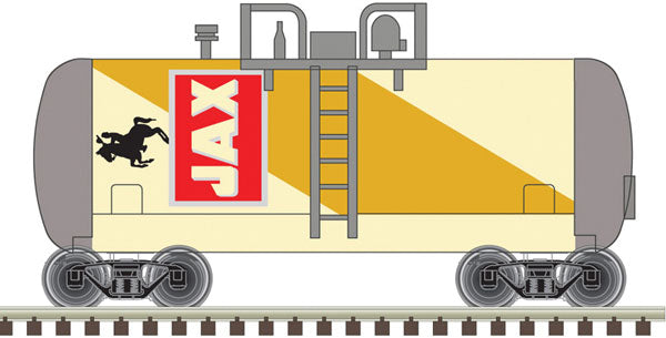 Atlas Beer Can Tank Car - Ready to Run -- Jax 1913 (red, yellow) - ATL50005632