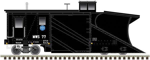 Atlas Russell Snow Plow - Ready to Run - Master(R) -- Pan Am 77 (black, blue) - ATL50005875
