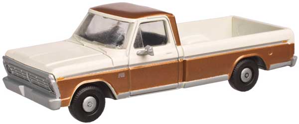 Atlas N 1973 FORD F-100 SEQUOIA BROWN/WIMBLEDON WHITE - ATL60000095