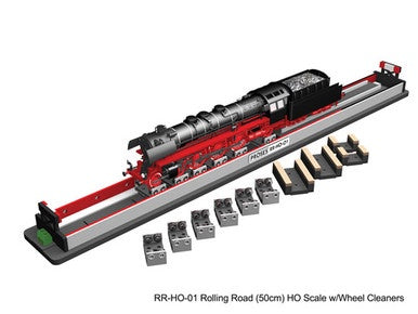 Bachmann Trains Rolling Road w/Rollers and Wheel Cleaners - BAC39024