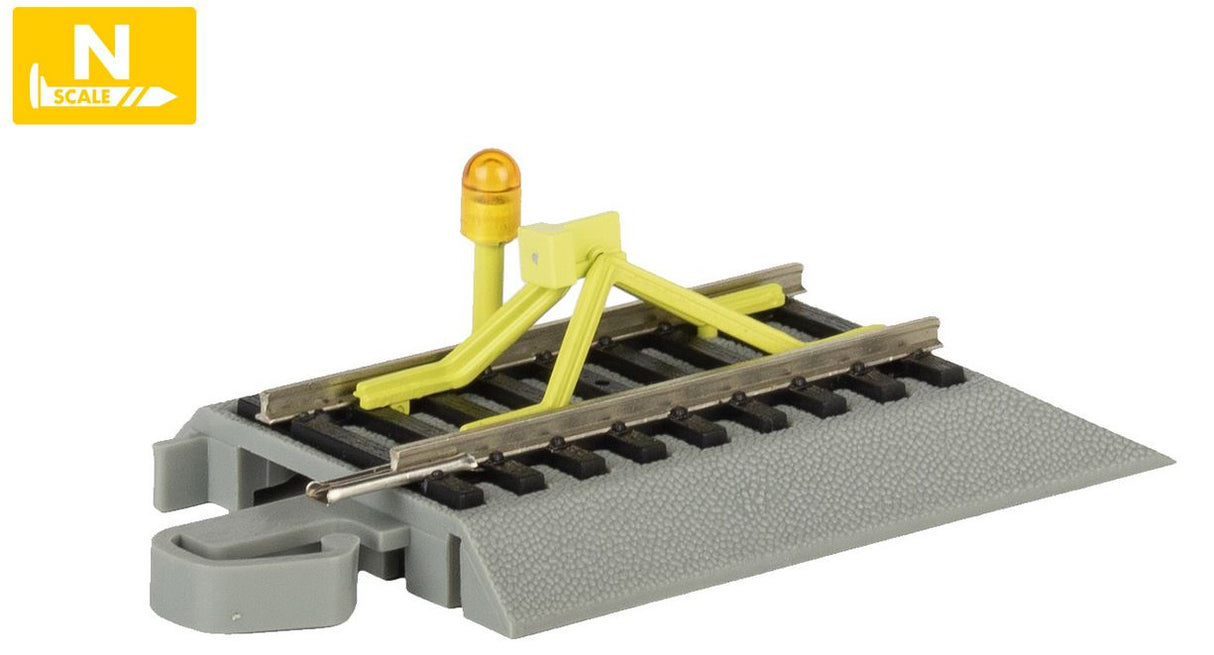 Bachmann Trains N Lighted Bumper with Flashing LED - E-Z Track(R) - BAC44858