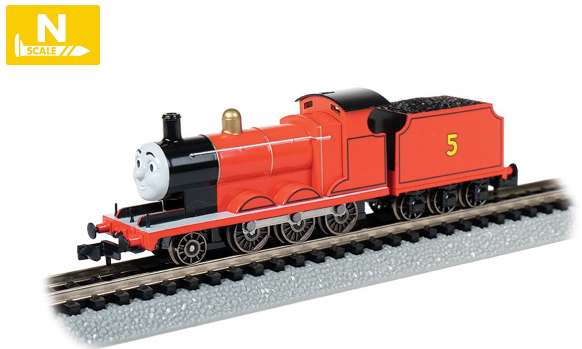 Bachmann Trains James - Standard DC - Thomas and Friends(TM) -- Red - BAC58793