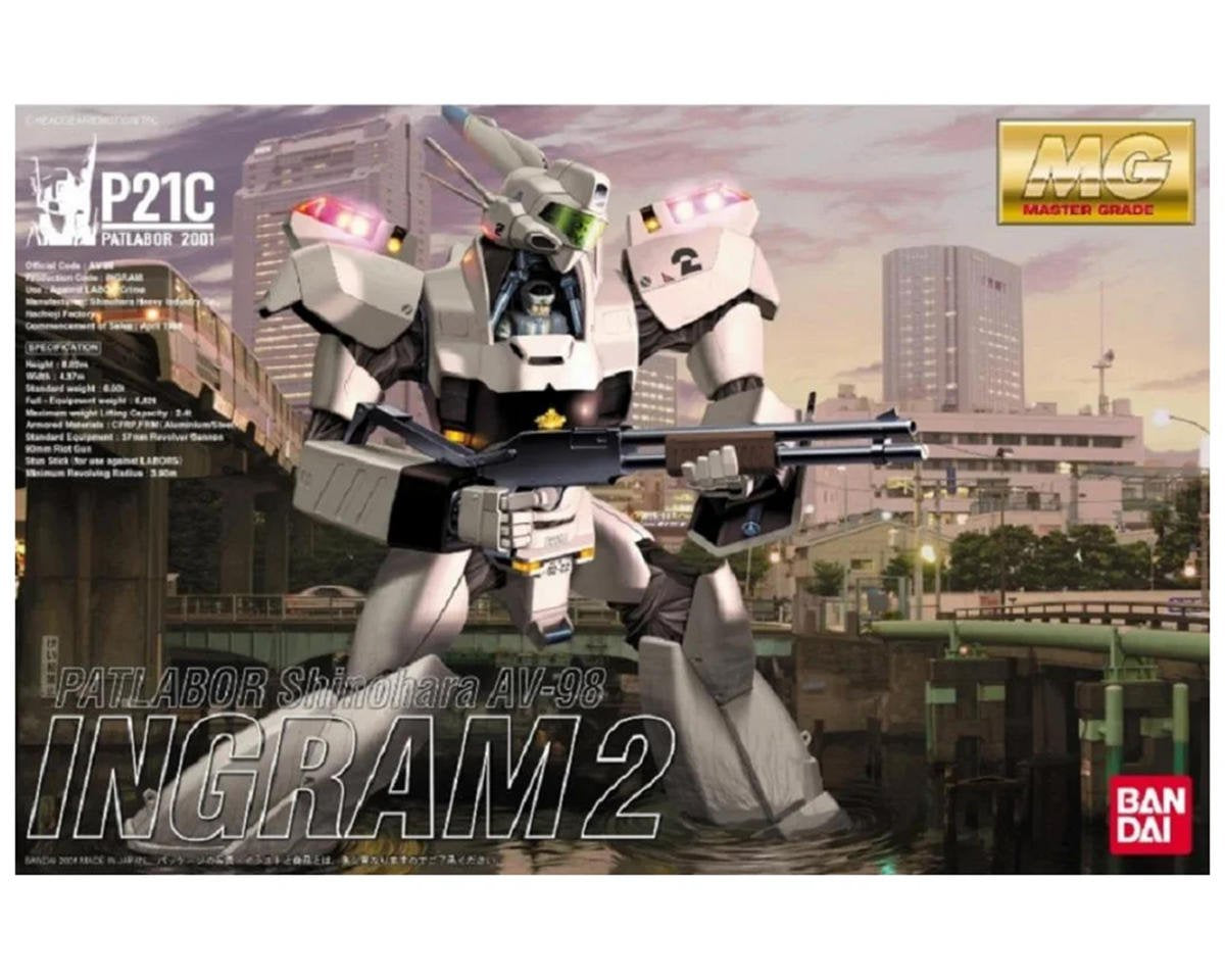 Bandai MG 1/35 Shinohara AV-98 Ingram 2 "Patlabor" Plastic Model Kit