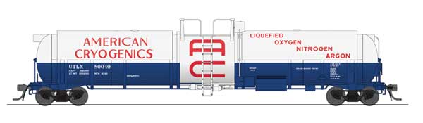 Broadway Limited HO Cryogenic Tank, American Cryogenics - BLI6160