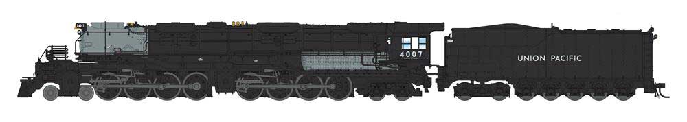 Broadway Limited HO Loco, Big Boy As Dlvrd 25-C-100, Prgn4 UP #4019 - BLI7052