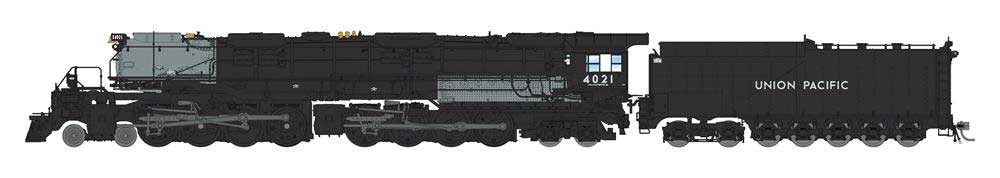 Broadway Limited HO Loco, Big Boy, Wilson, 25-C-400, Prgn4 UP #4021 - BLI7054