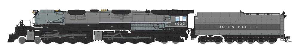 Broadway Limited HO, Loco Big Boy 2Tone Wlsn 25-C-400 Prgn4 UP#4023 - BLI7059